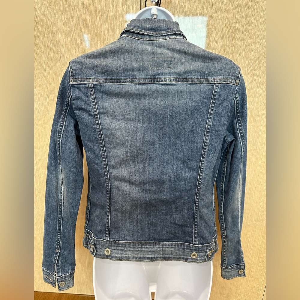 LEVIS Denim Jacket 3449 Blue Button Up Size M - Picture 3 of 15